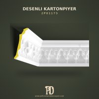 Oymalı Klasik Kartonpiyer Tavan Profili 21x154x47 cm