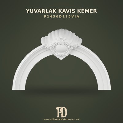 Deniz Kabuğu Motifli Kavis Kemer 27x155x98 cm