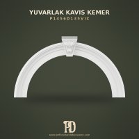 Yuvarlak Kavis Kemer Kilit Taşlı Poliüretan 22x175x97 cm