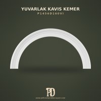 Yuvarlak Kavis Kemer Dekoratif Poliüretan 14x200x99 cm