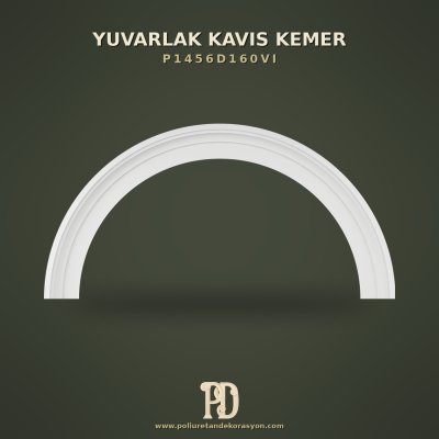 Yuvarlak Kavis Kemer Dekoratif Poliüretan 14x200x99 cm