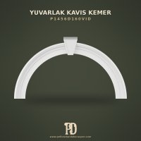 Kilit Taşlı Dekoratif Poliüretan Kavis Kemer 17x200 cm