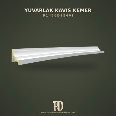 Dekoratif Poliüretan Kavisli Yuvarlak Kemer 14x174 cm