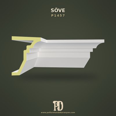 Kademeli Poliüretan Dış Cephe Pencere Söve 20x26 cm