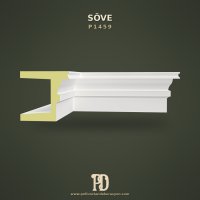 Kademeli Poliüretan Söve Dış Cephe 20x20 cm
