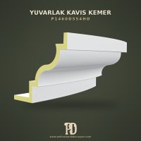 Poliüretan Yuvarlak Kavis Kemer Geniş Form 60x130x48 cm