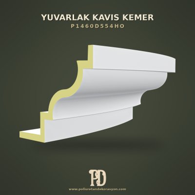 Poliüretan Yuvarlak Kavis Kemer Geniş Form 60x130x48 cm