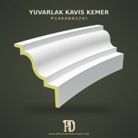 Poliüretan Yuvarlak Kavis Kemer Derin Hatlı 54x144 cm