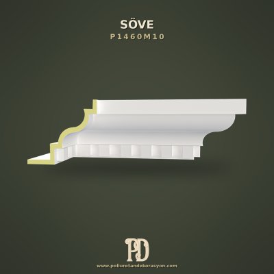 Poliüretan Dış Cephe Pencere Sövesi Kademeli Tasarım 54x48 cm