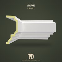 Poliüretan Kademeli Dış Cephe Söve Profili 15x36.5 cm