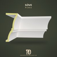 Poliüretan İç Bükey Dış Cephe Kapı Sövesi 18x44 cm
