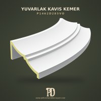 Poliüretan Yuvarlak Kavis Kemer Söve P1462D285VO 18x143x55 cm