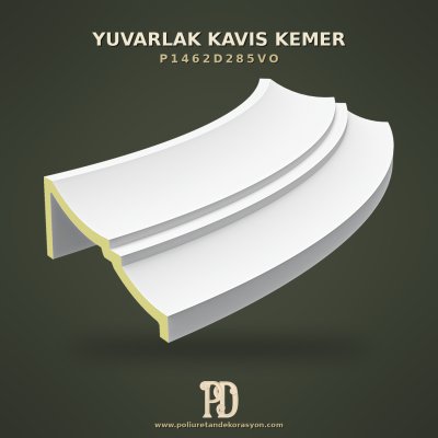 Poliüretan Yuvarlak Kavis Kemer Söve P1462D285VO 18x143x55 cm