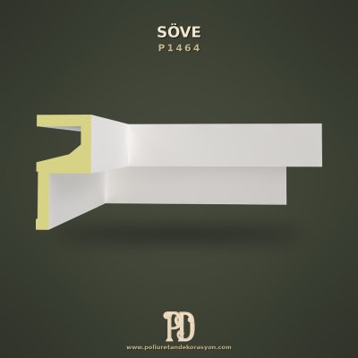 Düz Yüzeyli Dekoratif Dış Cephe Söve Profili 10x20 cm