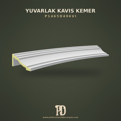 Poliüretan Yuvarlak Kavis Kemer Dairesel Geçişli 13x144x38 cm