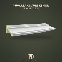 Poliüretan Yuvarlak Kavis Kemer Kademe Detaylı 13x119x35 cm
