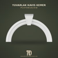 Poliüretan Kilit Taşlı Geçiş Kemeri 17x131x80 cm
