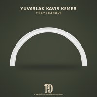 Geniş Açıklıklı Yuvarlak Kavis Kemer Poliüretan 19x461 cm
