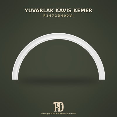Geniş Açıklıklı Yuvarlak Kavis Kemer Poliüretan 19x461 cm