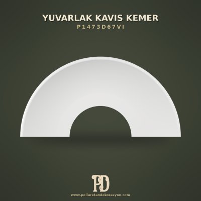 Yuvarlak Kavis Kemer Dairesel Formlu 24x176x88 cm