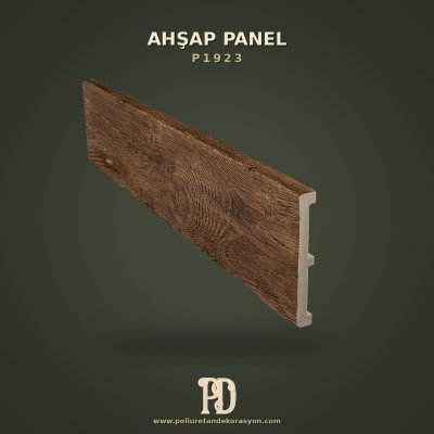 Ahşap Dokulu Dekoratif Poliüretan Panel 3x23 cm