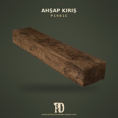 Poliüretan Ahşap Dokulu Mertek ve Kiriş 20x300 cm