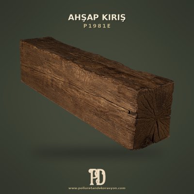 Dekoratif Ahşap Dokulu Mertek 20x25x300 cm