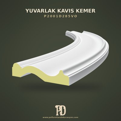 Dekoratif Yuvarlak Kavis Kemer Profili 3x105x21 cm