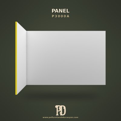 Poliüretan Pürüzsüz Geniş Yüzey Duvar Paneli 97x288 cm