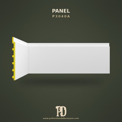Düz Duvar Paneli 45x240 cm Sade Dekoratif Lambri