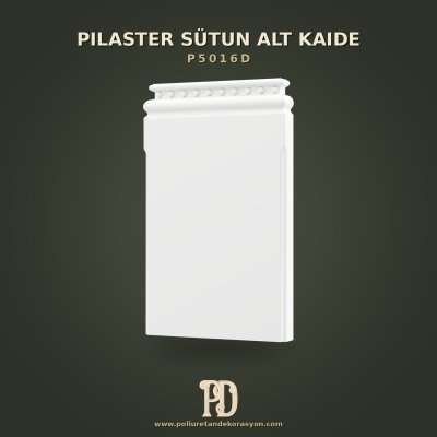 Kademeli Tasarım Poliüretan Pilaster Sütun Alt Kaidesi 3x20x31 cm