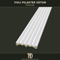 Yivli Poliüretan Pilaster Sütun Gövdesi 3x20x240 cm