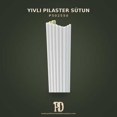 P502550 Yivli Pilaster Sütun