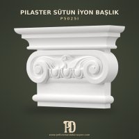 P5025I Pilaster Sütun İyon Başlık