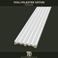 Yivli Oluklu Poliüretan Pilaster Sütun 3x25x240 cm