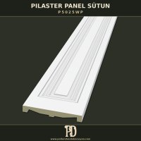 Düz Yüzeyli Poliüretan Pilaster Panel Sütun 25x240 cm