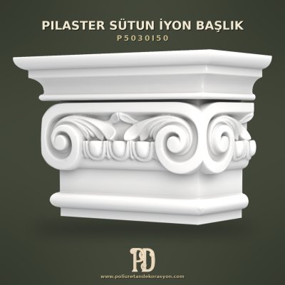 P5030I50 Pilaster Sütun İyon Başlık