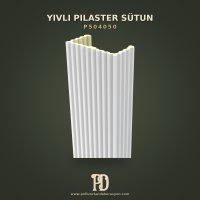 P504050 Yivli Pilaster Sütun