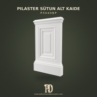 Poliüretan Dekoratif Pilaster Sütun Alt Kaidesi 45x75 cm