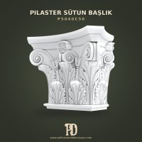 P5040C50 Pilaster Sütun Başlık