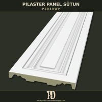 Poliüretan Panel Motifli Pilaster Sütun 4.3x40.3x240 cm