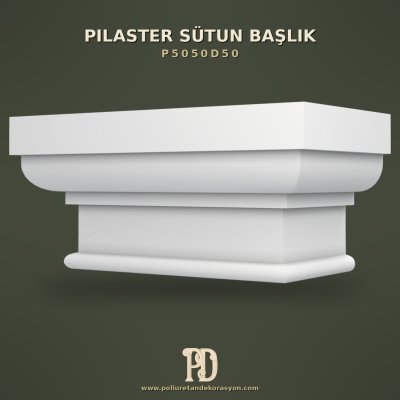P5050D50 Pilaster Sütun Başlık, ürün fotoğrafı