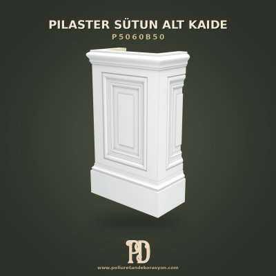 P5060B50 Pilaster Sütun Alt Kaide, ürün fotoğrafı
