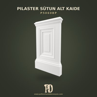 Kademeli Katmanlı Pilaster Sütun Alt Kaidesi 9x67x109 cm