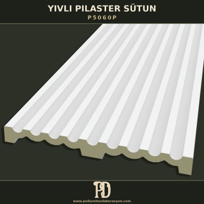 Yivli Pilaster Duvar Sütunu 6x60x240 cm