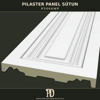 Poliüretan Düz Panel Pilaster Sütun Dekoratif 61x240 cm