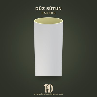 Poliüretan Pürüzsüz Düz Sütun Gövdesi