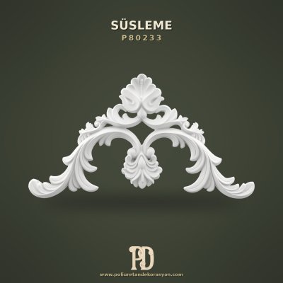 Poliüretan Klasik Motifli Duvar Süslemesi 263x476x30 mm