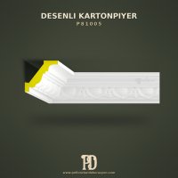P81005 Desenli Kartonpiyer