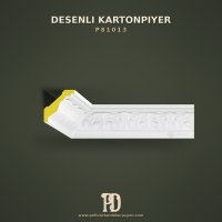 P81013 Desenli Kartonpiyer